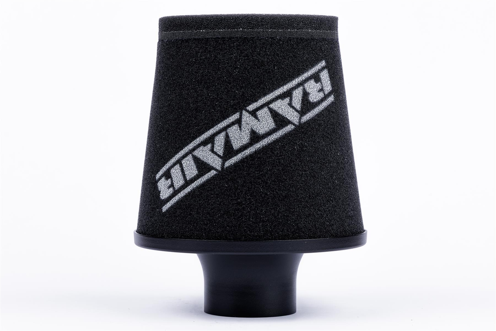 Ramair 90mm OD Neck Black Aluminium Base Performance Induction Air Filter