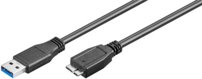 3m USB 3.0 Micro Kabel Datenkabel USB A Stecker auf Micro B Stecker Festplatte