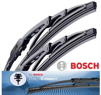 40520 + 40518 Bosch Set of 2 Windshield Wiper Blades for Chevy Framed RX-8 Pair