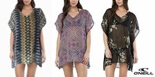 NEW O'Neill Women's Summer Lightweight Sheer Beach Swimsuit Cover Up VARIETY