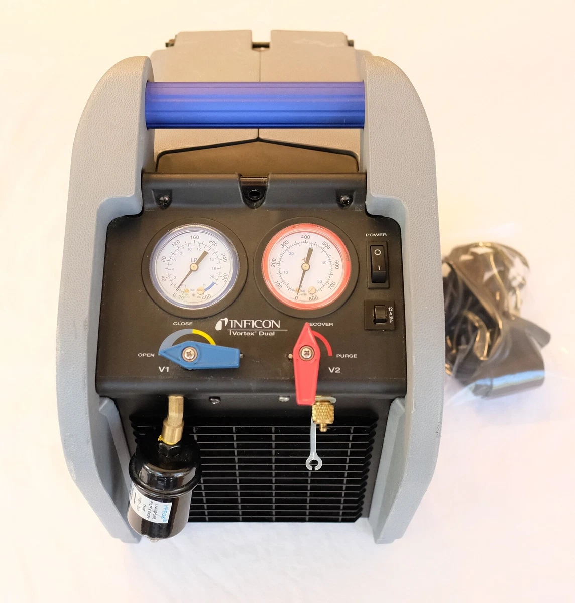 INFICON Vortex Dual Refrigerant Recovery Machine 714202G1, 59 OFF