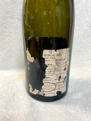 Vintage 1989 DRC Richebourg ROMANEE CONTI Bottle (empty) From