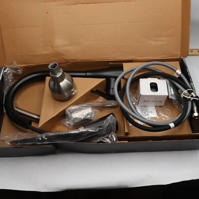 Glacier Bay Pull-Down Sprayer Kitchen Faucet Matte Black 1 Handle HD67726W-1210H