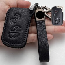 Genuine Leather Car Key Fob Case Cover For Lexus Es Gs Rx Rc Ls Lx Rx350 Es350