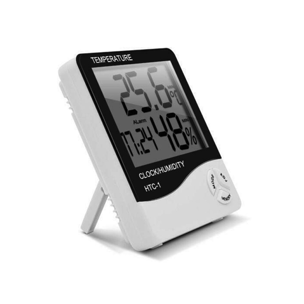 2PCS LCD Thermometer Hygrometer Humidity Meter Room Indoor Temperature