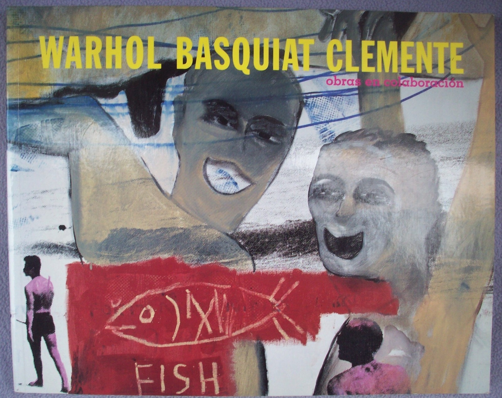 WARHOL BASQUIAT CLEMENTE 2002 SPANISH EXHIBITION CATALOGUE PB Modern Pop Art