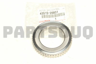 4351526031 Genuine Toyota ROTOR, SKID CONTROL, FRONT 43515-26031