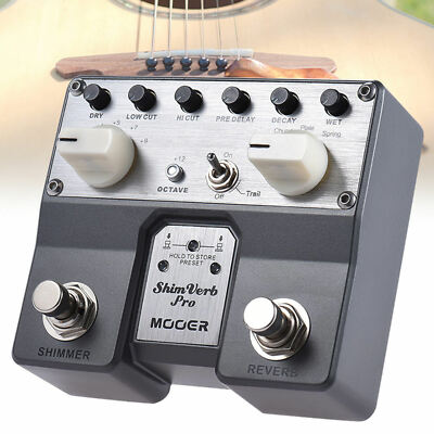Mooer ShimVerb Pro Micro Reverb Guitar Effects Pedal New | eBay