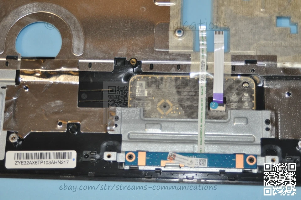 Reposamanos para computadora portátil HP Compaq CQ56-110US CQ56-115DX CQ56 CQ56-219WM con panel táctil Foto 3 de 4