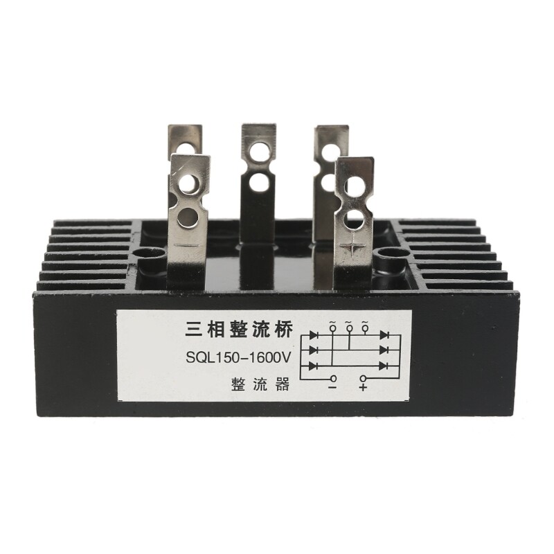 3 Phase SQL150A Diode Aluminum Case Bridge Rectifier 1000V-1600V