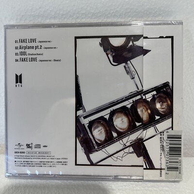 BTS - Fake Love / Airplane Pt. 2 [Used CD] Ltd Ed, With Book