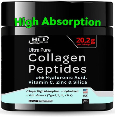 Collagen Peptides Powder with Vitamin C & Hyaluronic Acid - Organic Cleanest Sou