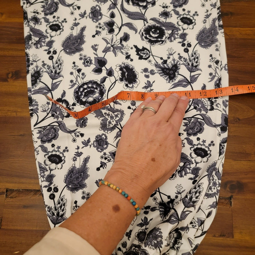 Cupshe Pants Womens M Wide Leg Floral Boho Hippie Beach Casual Comfy Black White - Picture 18 of 19