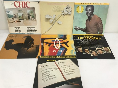 Soul Disco Dance Vinyl Albums Chic Soul II Soul Stylistics & More x7 A168 P229
