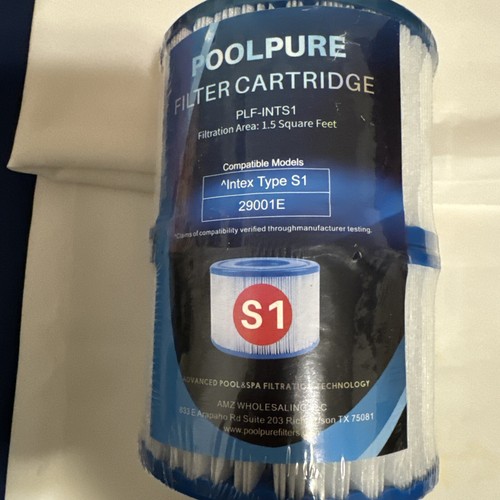 POOLPURE PLF-INT S1 Replacement Filter Cartridges 2 Pack. New - Picture 2 of 3