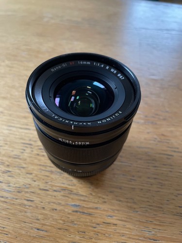 Fuji XF 16mm F1.4 R WR Nano GI Fujifilm Prime Mirrorless Fujinon Lens F&R Cap - Picture 6 of 7