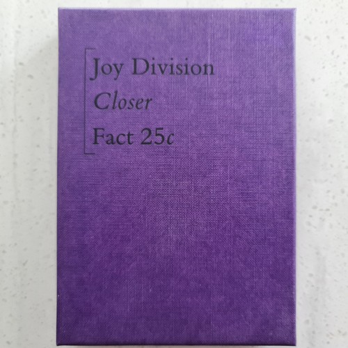 Joy Division - Closer - Rare 1985 Reissue Box Set Cassette - FAC 25C