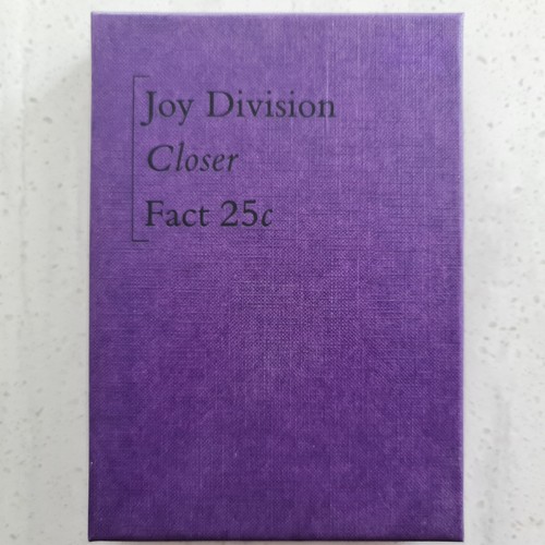 Joy Division - Closer - Rare 1985 Reissue Box Set Cassette - FAC 25C - Foto 1 di 7