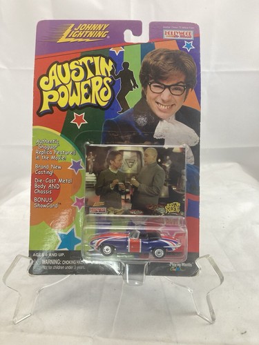 1999 VINTAGE JOHNNY LIGHTNING HOLLYWOOD ON WHEELS AUSTIN POWERS SHAGUAR - Picture 2 of 6