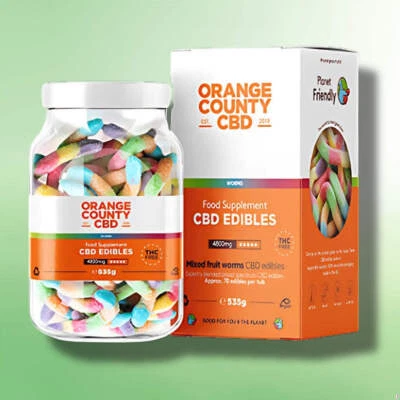 Broad Spectrum CBD Gummies by Orange County | 4800mg CBD | 4 Flavours!