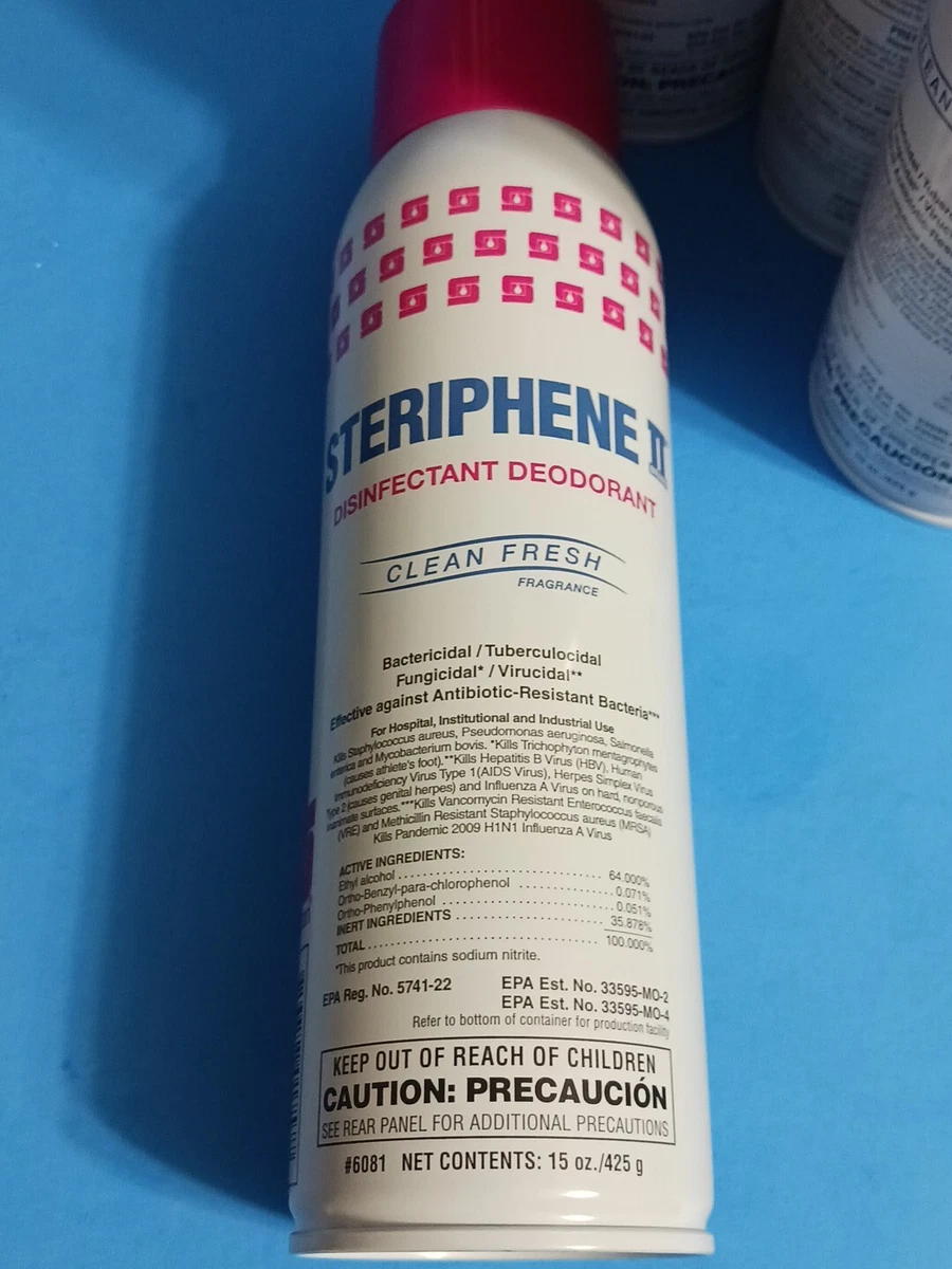 Steriphene ii disinfectant sale spray