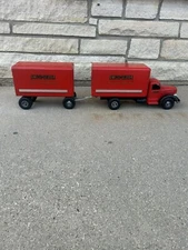 SMITH MILLER DELIVERY VAN & PUP TRAILER, Nice Original