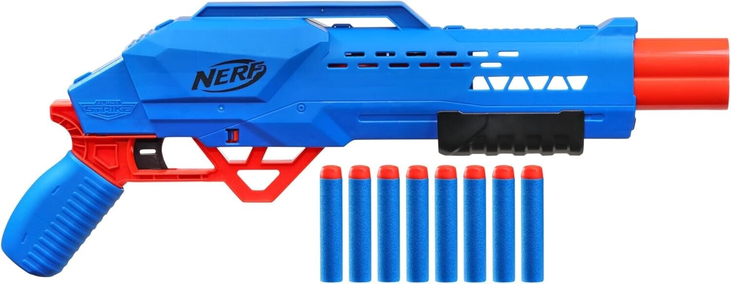 Nerf Alpha Strike Big Cat DB-2 pistolet à fléchettes pour animer les anniversaires