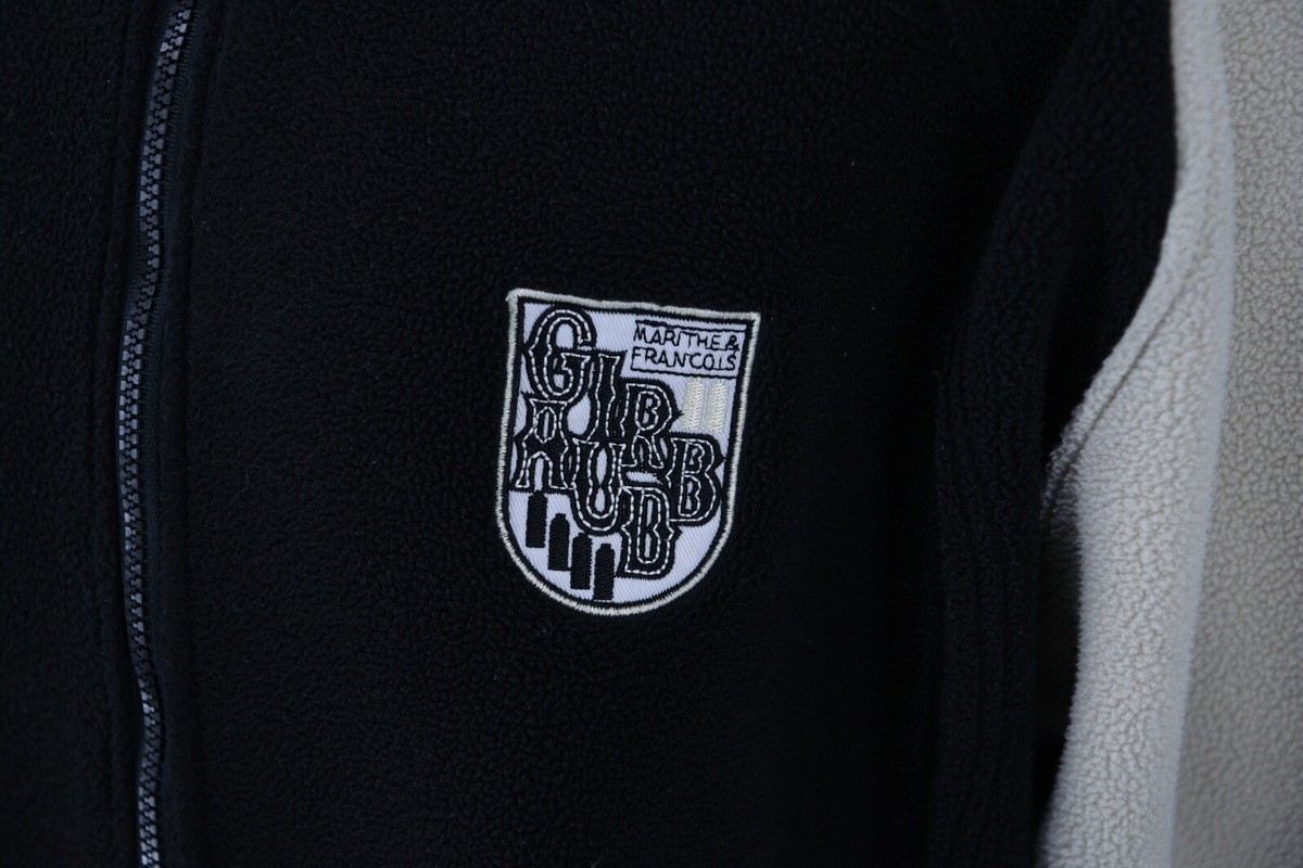 ジャケット Marithe + Francois Girbaud MOUVEMENT VARSITY FLEECE JACKET b JACKET - MARITHE FRANCOIS GIRBAUD