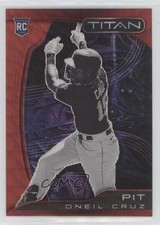 2022 Panini Chronicles Titan Ruby Wave Prizm 125/199 Oneil Cruz #3 uk2