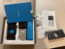 Ring Video Doorbell 3 - Satin Nickel. NEW OPEN BOX