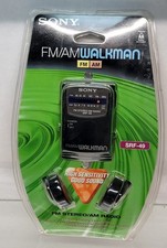 SONY SRF-49 AM/FM POCKET RADIO WALKMAN BRAND NEW SEALED