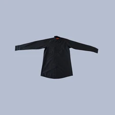 Red Kap Style SP14 Men's Long Sleeve Industrial Work Shirt Black