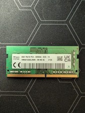 SK hynix 8GB DDR4-3200 PC4-25600 SODIMM 1Rx16 Laptop RAM HMAA1GS6CJR6N-XN Tested