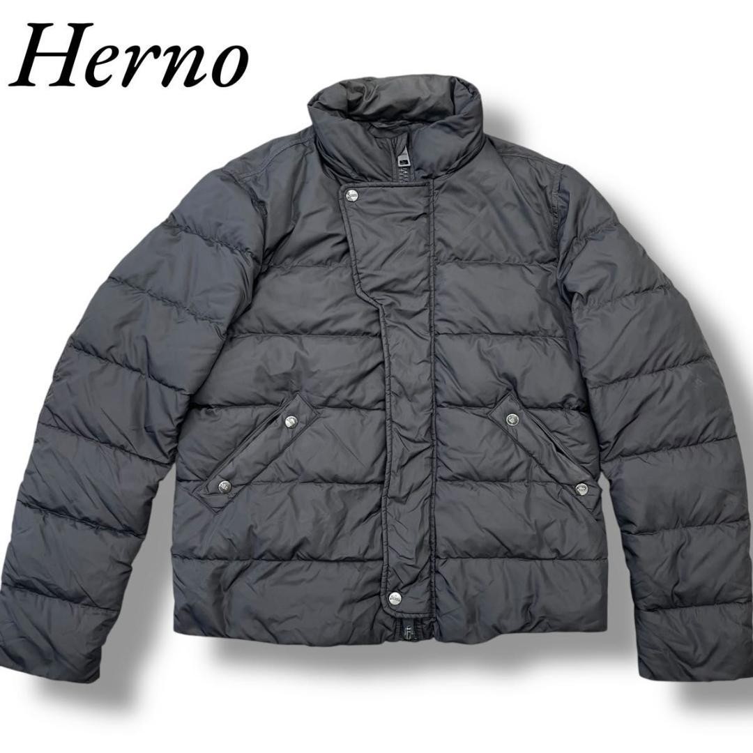 Herno Down Jacket Black Outdoor Poly-Tech Insulat… - image 1