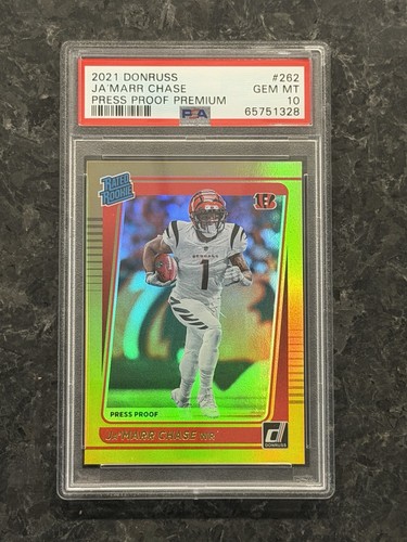 2021 Ja'Marr Chase [Press Proof Premium] #262