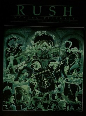 Rush Concert Poster Moving Pictures 40 Years Miles Tsang Limelight