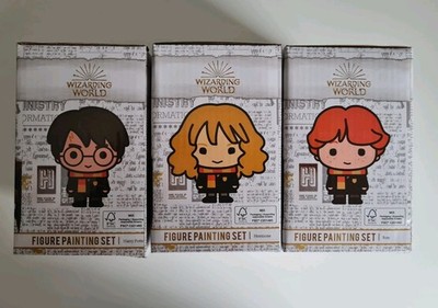 Harry Potter Figure Painting  3 Stück Set Malset DIY Wizarding World