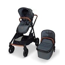 Venice Child Ventura Single to Double Stroller Bassinet, Shadow