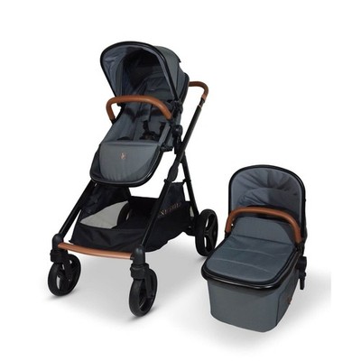 Venice Child Ventura Single to Double Stroller & Bassinet, Shadow
