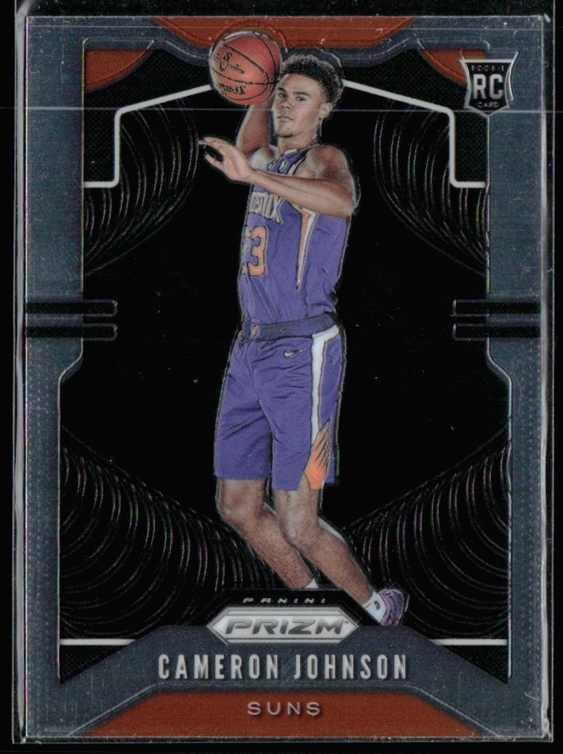 Cameron Johnson 2019-20 Panini Prizm SP Image Variation RC #257 Phoenix Suns