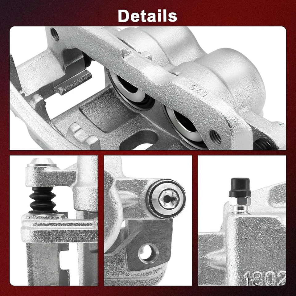 Rear Brake Calipers Replacement for Chevy Silverado GMC Sierra 2500 HD 2001-2010 - Image 3 of 4
