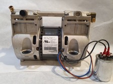 Thomas Pompa Vuoto 2660 Compressore TOP END RICOSTRUITO Aerazione Stagno, Condensatore