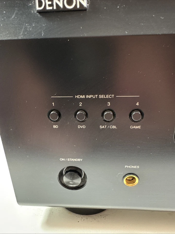 Denon AVR-391 - 5.1 Ch HDMI Home Theater Surround Sound Receiver Stereo System  - Image 4 of 4