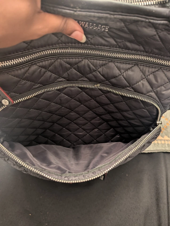 MZ WALLACE Crosby Magazine Quilted Shoulder Bag NWT - Image 4 of 4