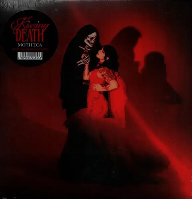 LP Mothica Kissing Death TRANSPARENT RED W/ BLACK SPLATTER VINYL NEW OVP
