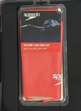 Speedo Silicone Long Hair Adult Swim Cap