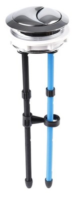 Dual Push Flushing Toilet Water Tank Button, 58mm Thread Diameter Adjustable