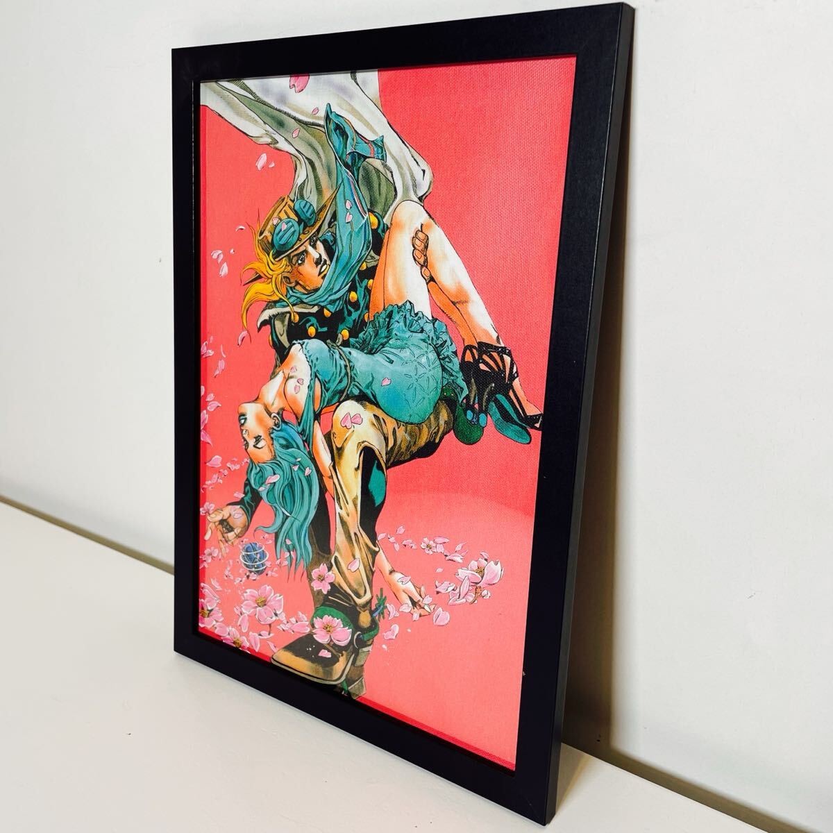JoJo's Bizarre Adventure Gyro Zeppeli #2 Hirohiko Araki Art Framed