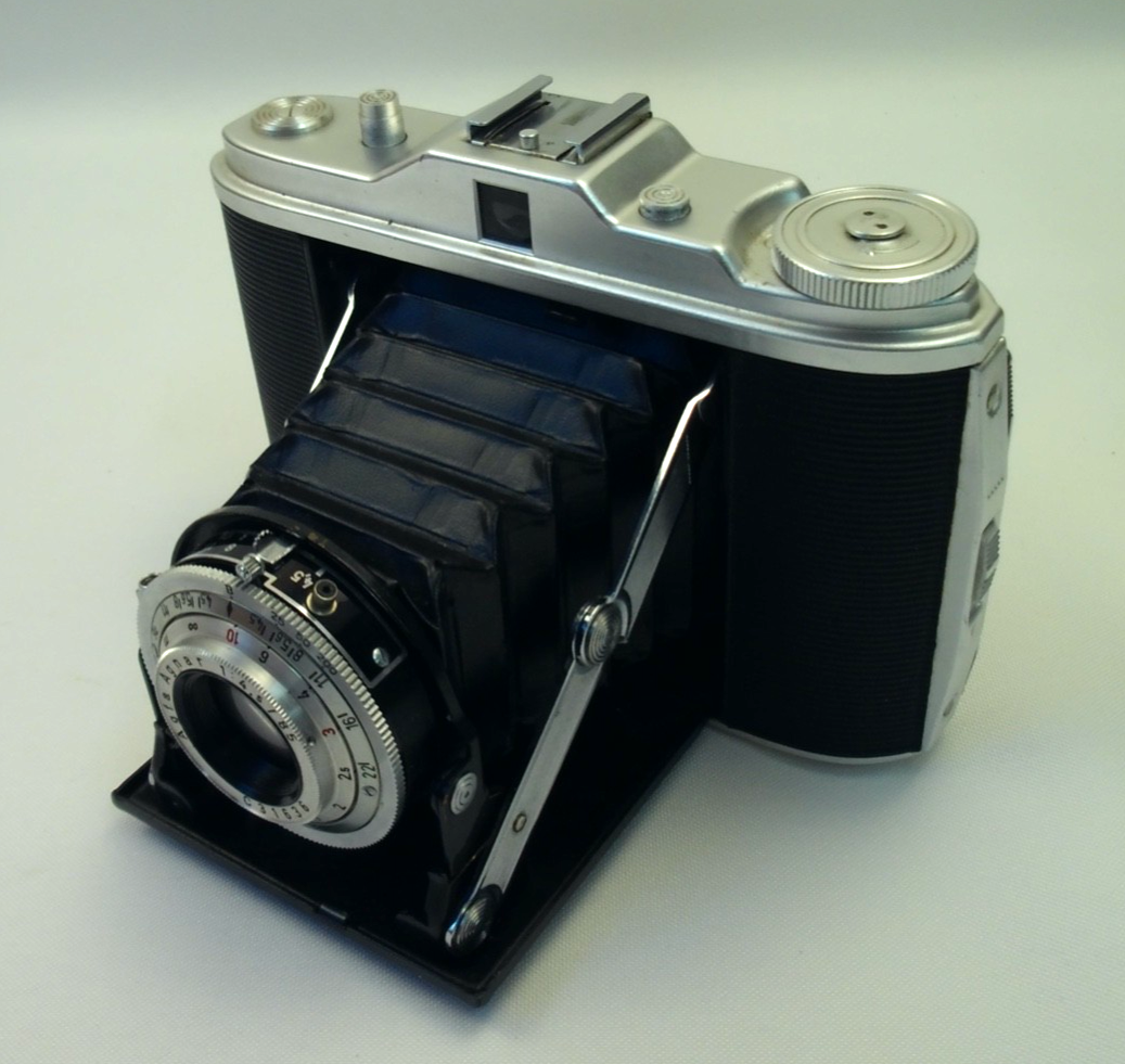 Agfa Isomat-Rapid Paratic Color-Agnar 4,5/38mm Camera Avec Origine Étui