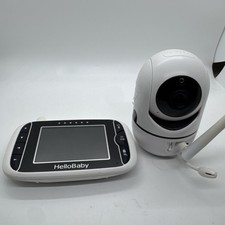 HelloBaby HB65 3.2 inch Baby Monitor with Remote - Black No Power Cord Tested